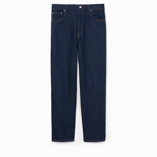 Slim fit cotton denim pant