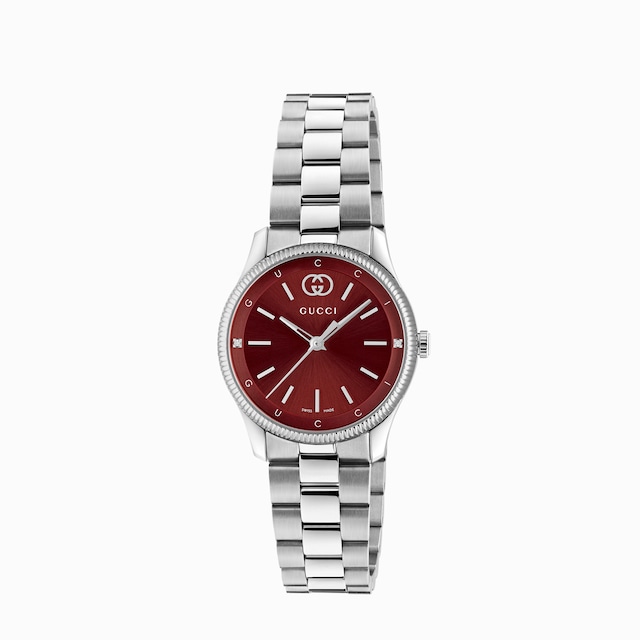 G-Timeless watch, 29mm in steel | GUCCI® SI
