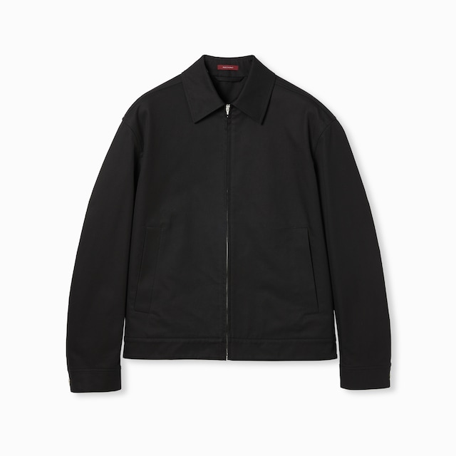 Veste en twill de coton avec détail bande Web