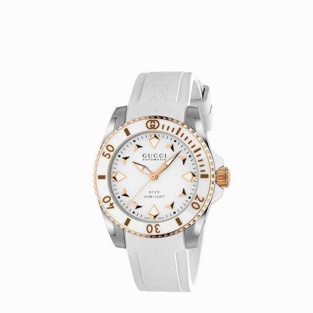 GUCCI グッチ ディアマンティッシマ ウォッチ、32MM ディアマンティッシマ ウォッチ、32mmブラックレザー | GUCCI公式