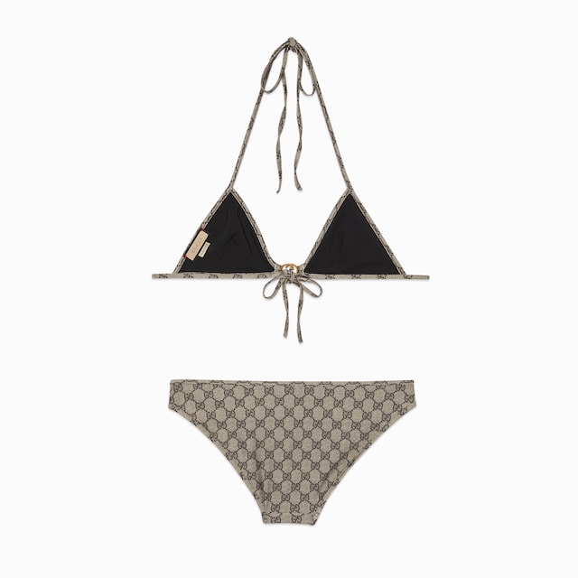 GG stretch jersey bikini