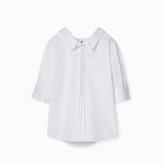 Heavy cotton poplin shirt