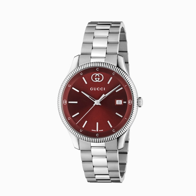 関税負担なし☆GUCCI グッチ 〔GUCCI 25H〕ウォッチ（38mm） QA ®غوتشي |‎GUCCI 25H watch, 38mm in steel