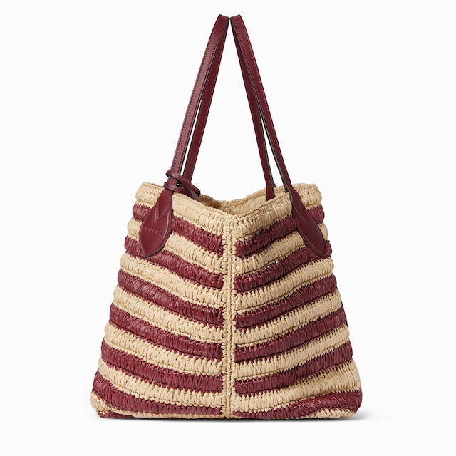 Woven medium tote bag

