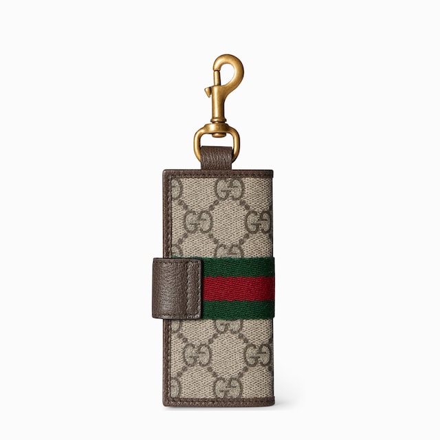 Ophidia key case with hook closure