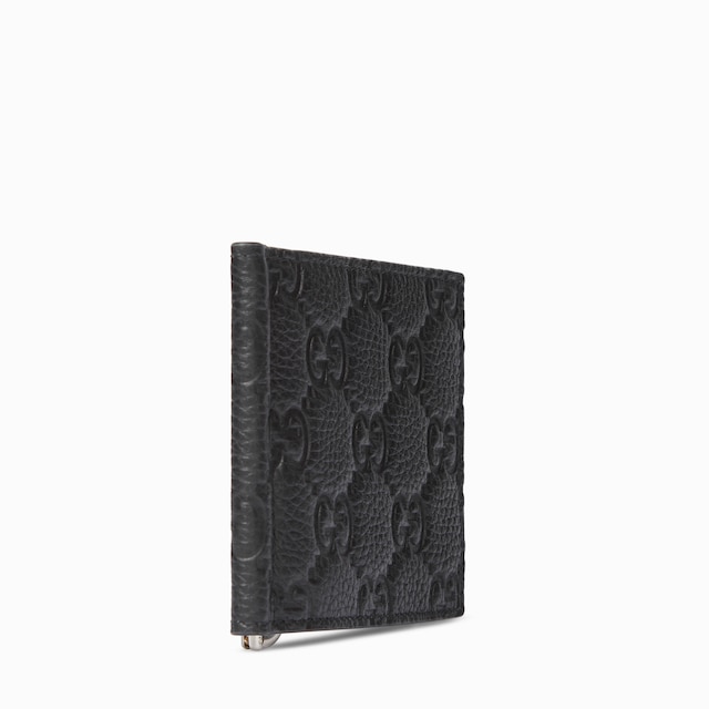 Portafoglio Gucci Imprint con fermasoldi