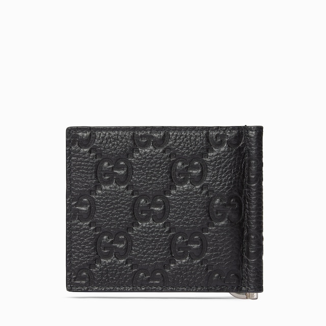 Portafoglio Gucci Imprint con fermasoldi