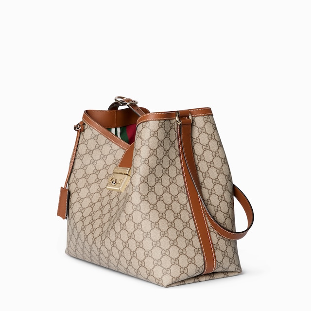 Padlock large shoulder bag
