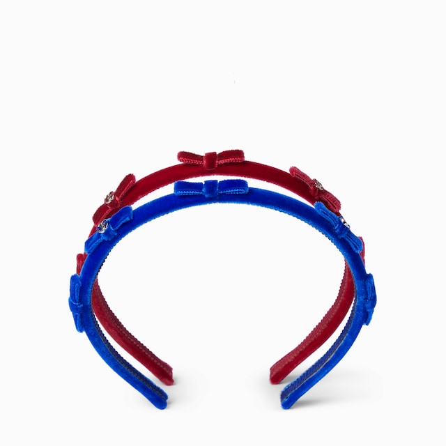Children's velvet hairbands