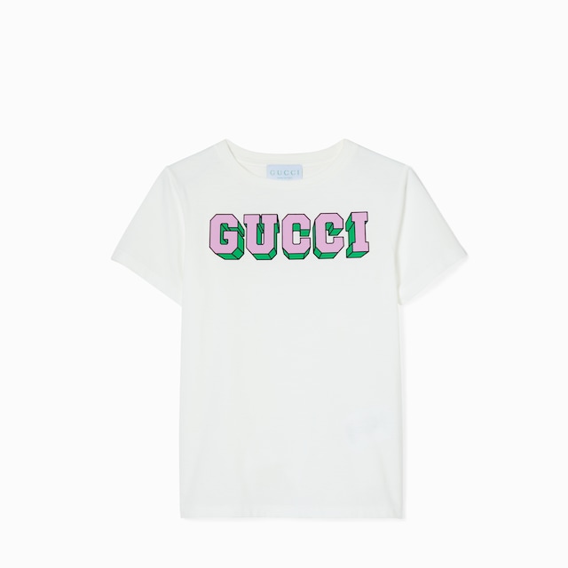 Children's cotton T-shirt with print