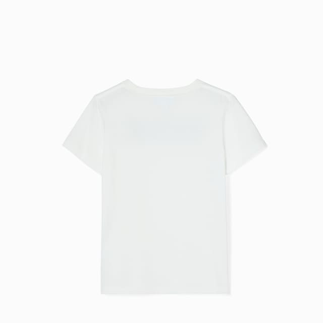 Children's cotton T-shirt with print