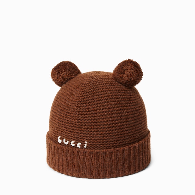 Children's wool hat with embroidery