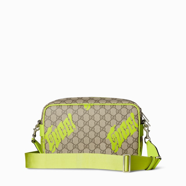 Medium crossbody bag with print