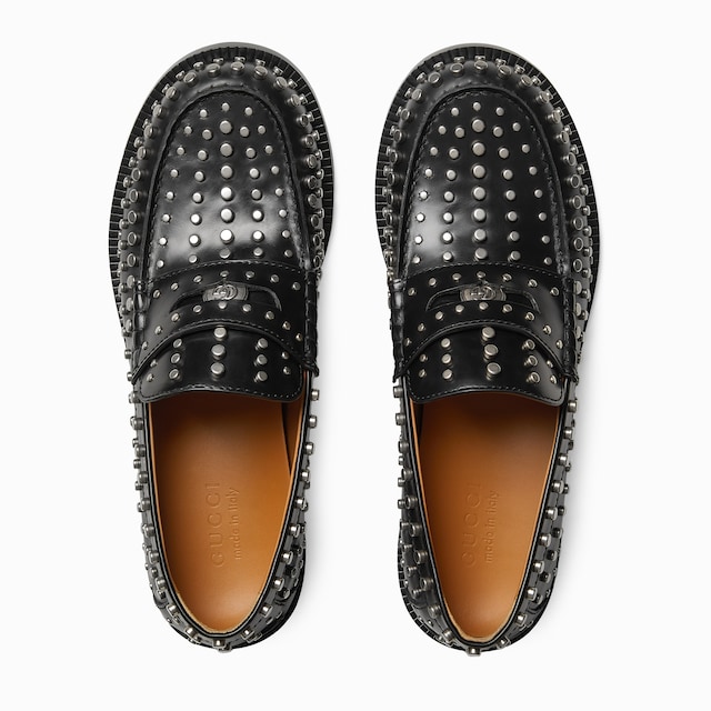 Men's loafer with removable detail