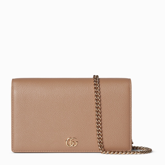 GG Marmont wallet on chain