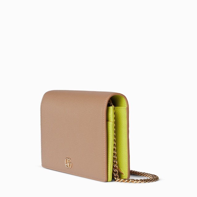 GG Marmont wallet on chain