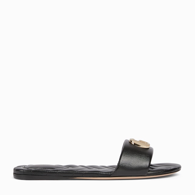 Women's slide sandal with Double G