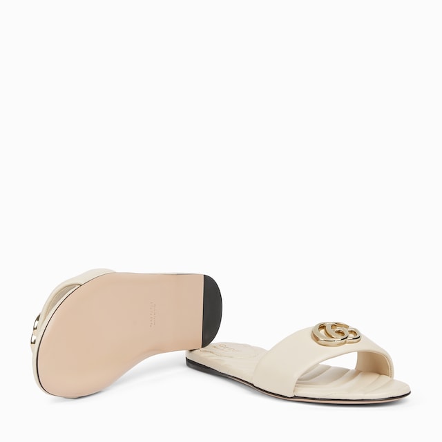 Women's slide sandal with Double G