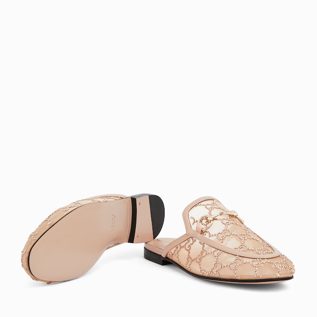 Women's GG crystal Princetown slipper