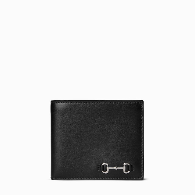 Bi-fold wallet with Horsebit
