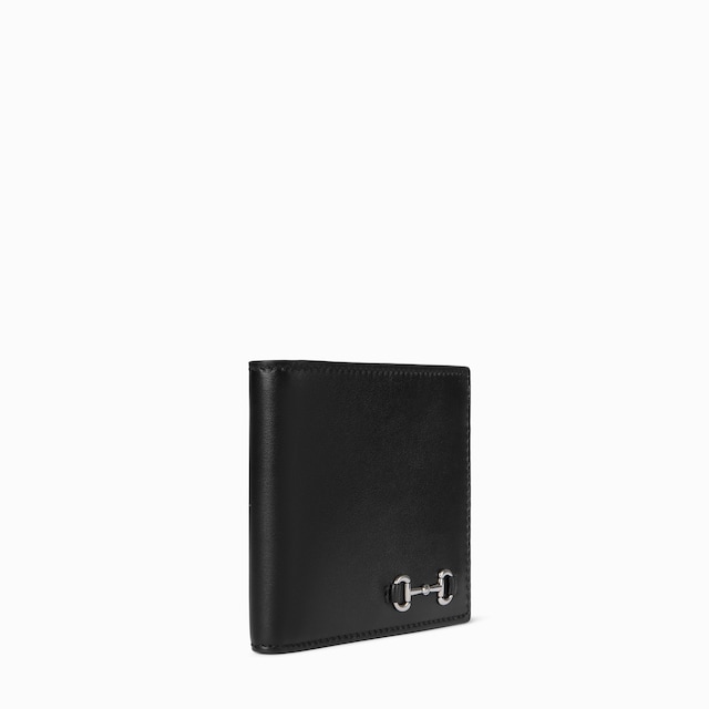 Bi-fold wallet with Horsebit