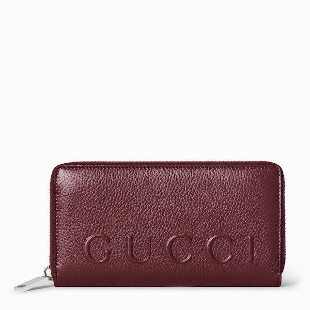 Zip around wallet with logo
