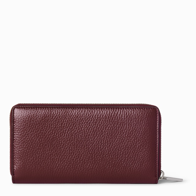 Zip around wallet with logo
