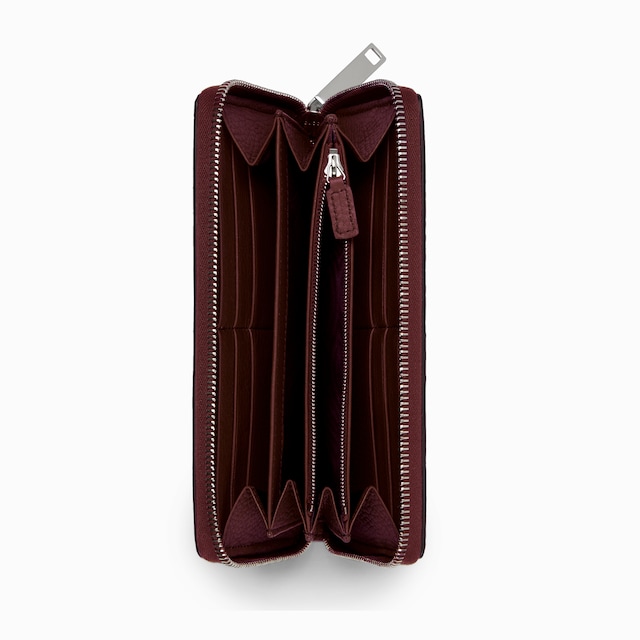 Zip around wallet with logo
