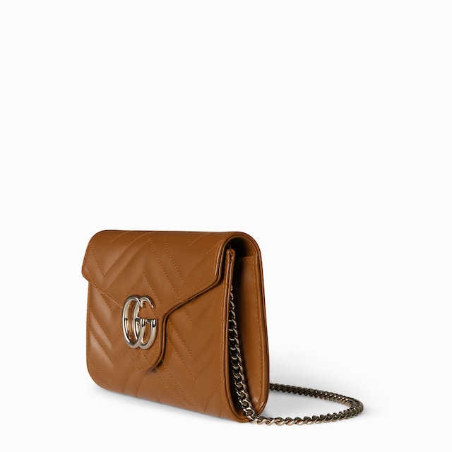 GG Marmont wallet on chain