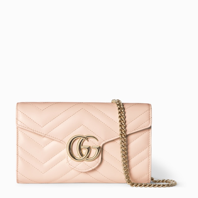 GG Marmont wallet on chain