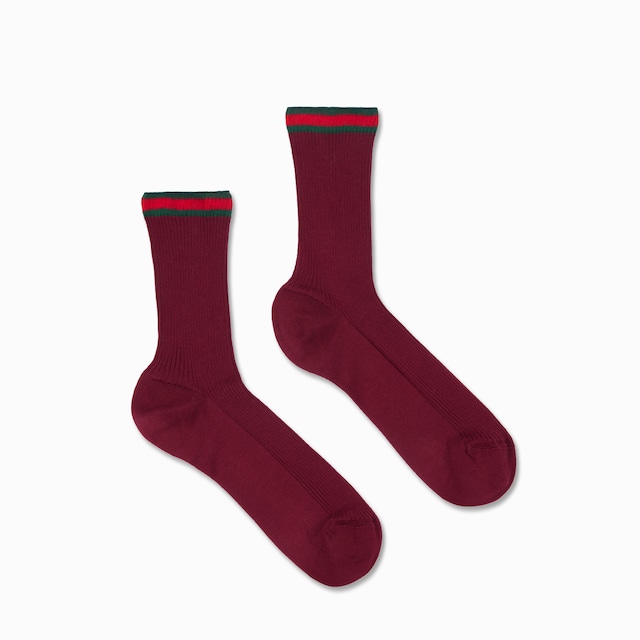 Ribbed cotton socks with Web