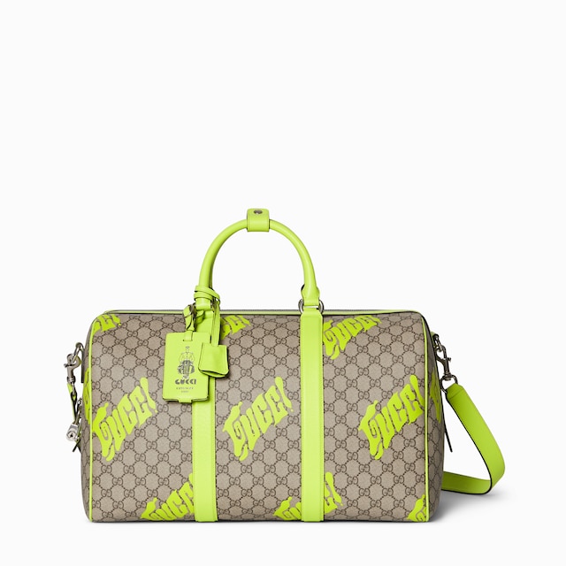 Bolso de viaje mediano con estampado