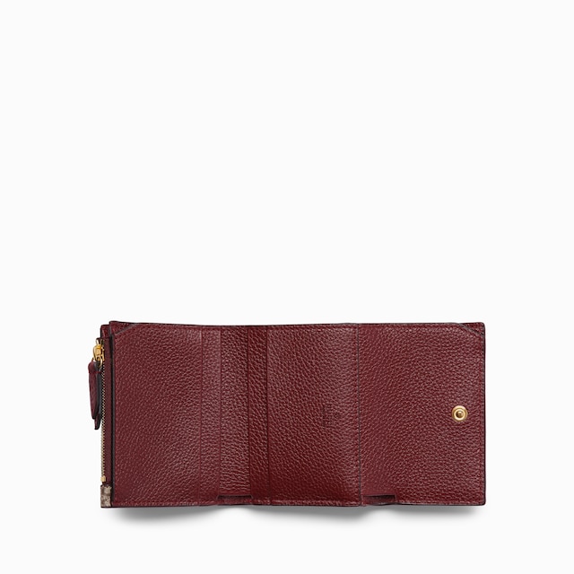 Bi-color GG Marmont mini wallet