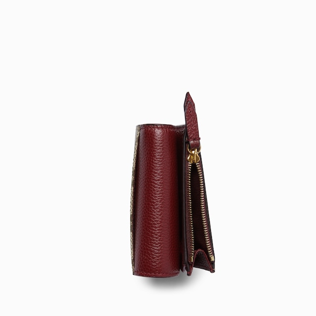 Bi-color GG Marmont mini wallet