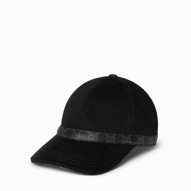 Cotton baseball hat with Double G