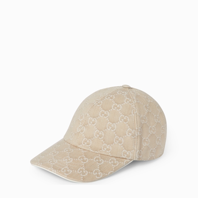 GG denim baseball hat with Horsebit