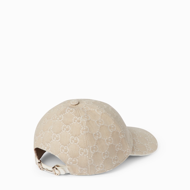 GG denim baseball hat with Horsebit