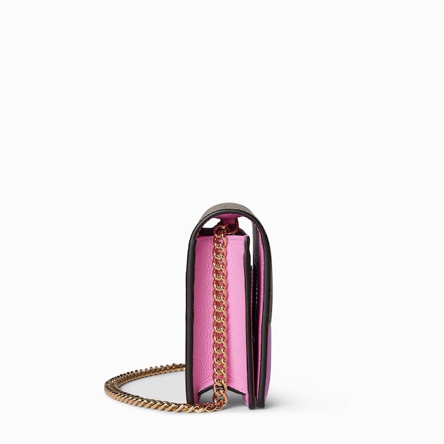 GG Marmont bi-color wallet on chain