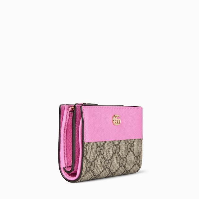 Bi-color GG Marmont small wallet