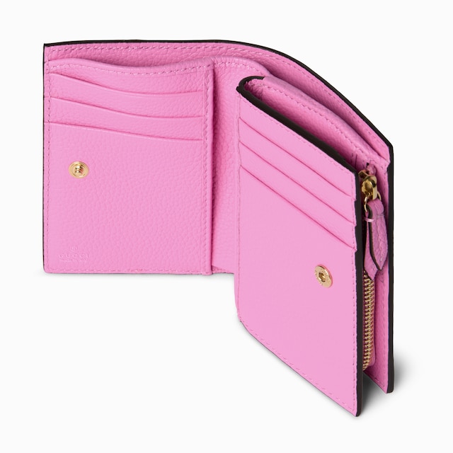 Bi-color GG Marmont small wallet