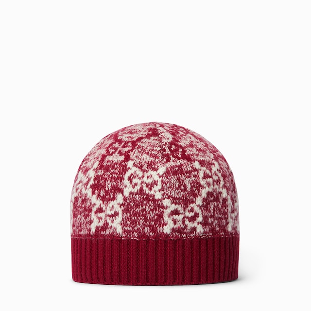 Children's GG wool jacquard hat