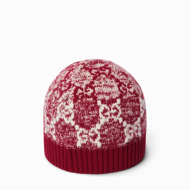 Children's GG wool jacquard hat