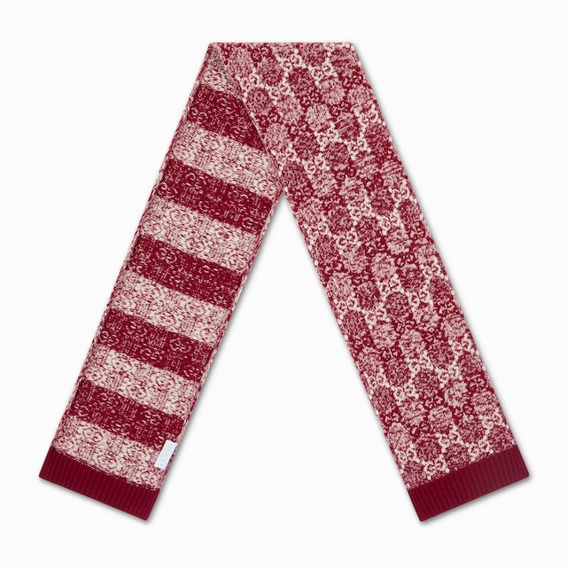 Children's GG wool jacquard scarf