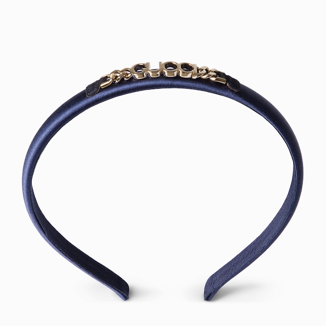Serre-tête pour enfant avec chaîne Gucci