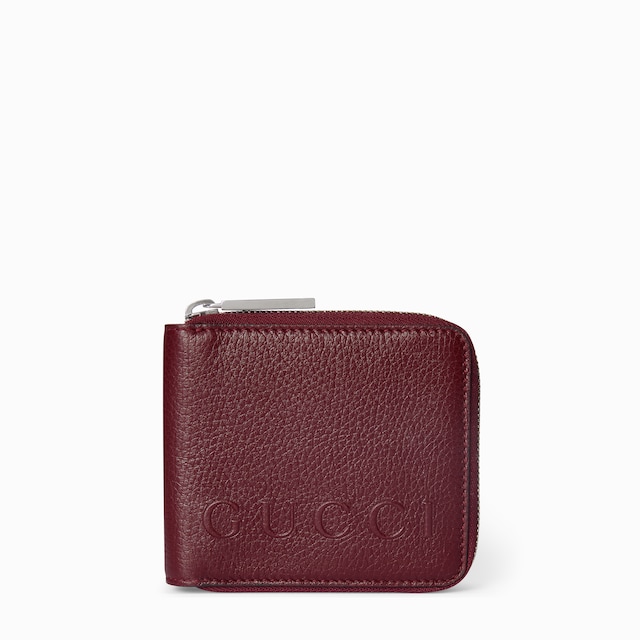 Porte-monnaie zippé avec logo
