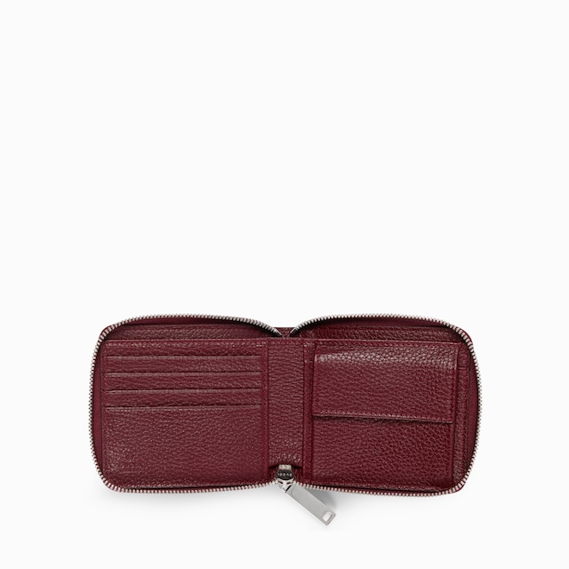 Porte-monnaie zippé avec logo