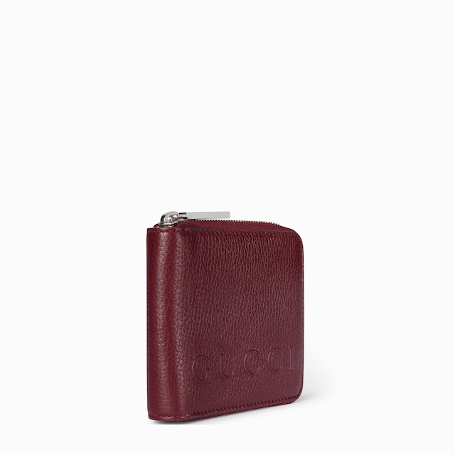 Porte-monnaie zippé avec logo