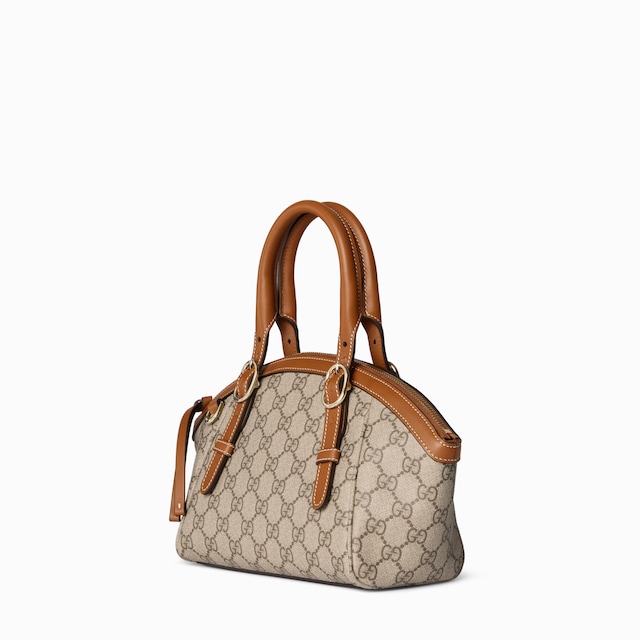 GG Emblem small top handle bag