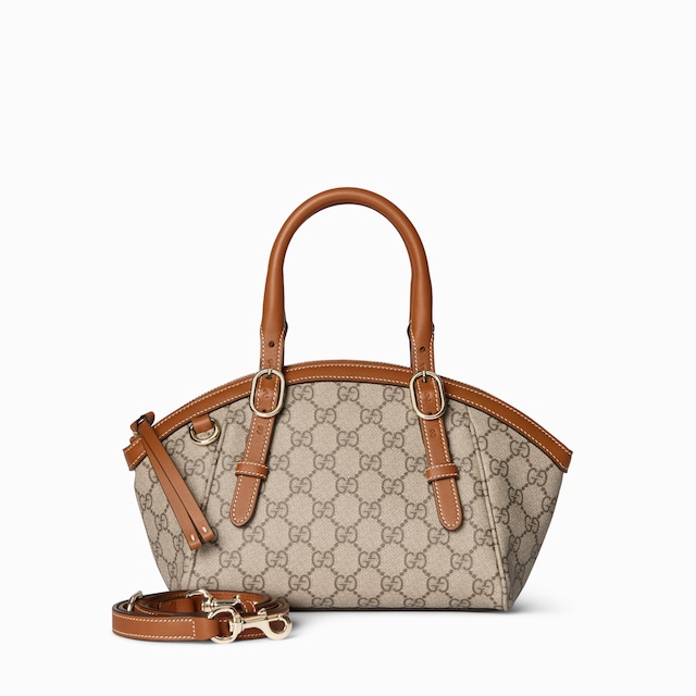 GG Emblem small top handle bag