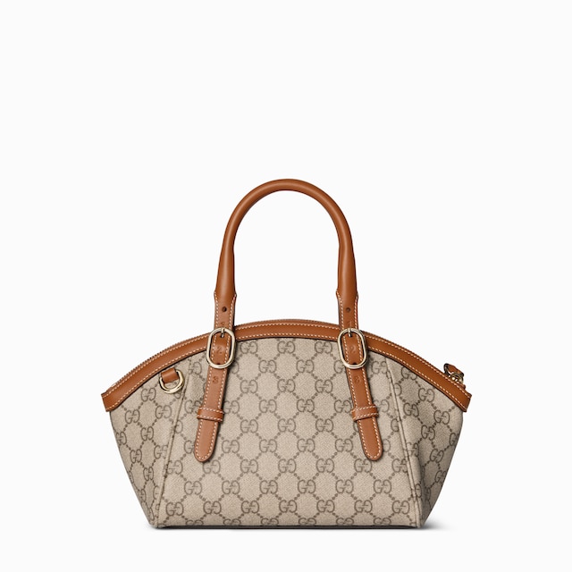 GG Emblem small top handle bag